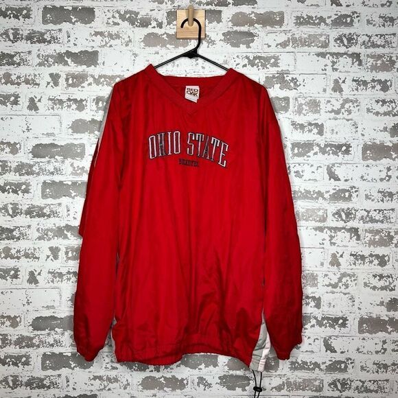 Red oak sportswear Ohio state buckeyes pullover - Picture 1 of 5